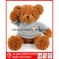 Hot Sale Brown Teddy Bear with T-Shirt